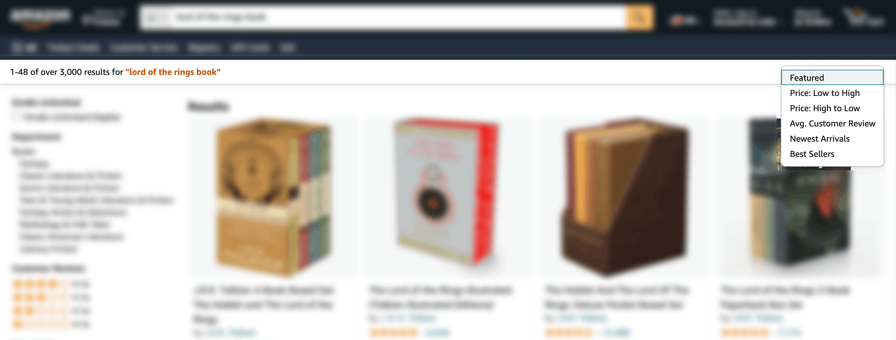 screenshot 8 of amazon website