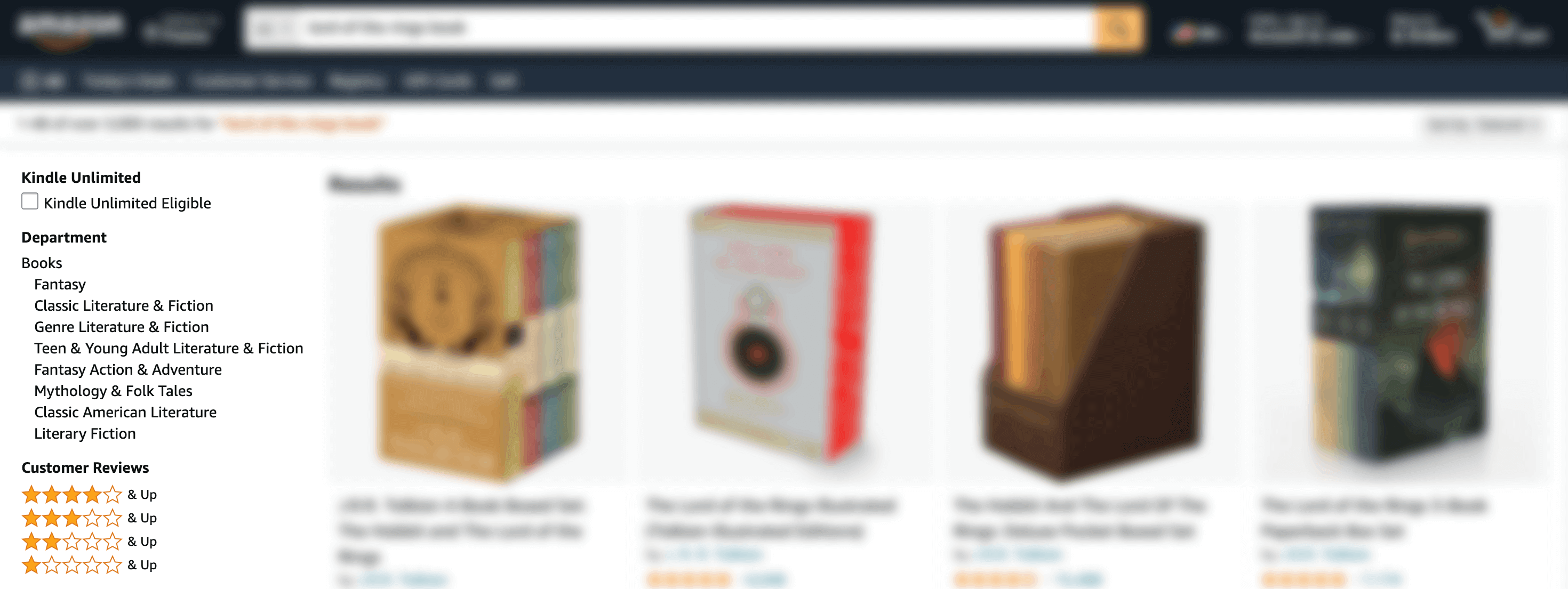 screenshot 9 of amazon website